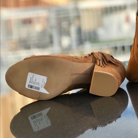 HP NWT Rebecca Minkoff Kid Suede Bootie - Picture 6 of 8